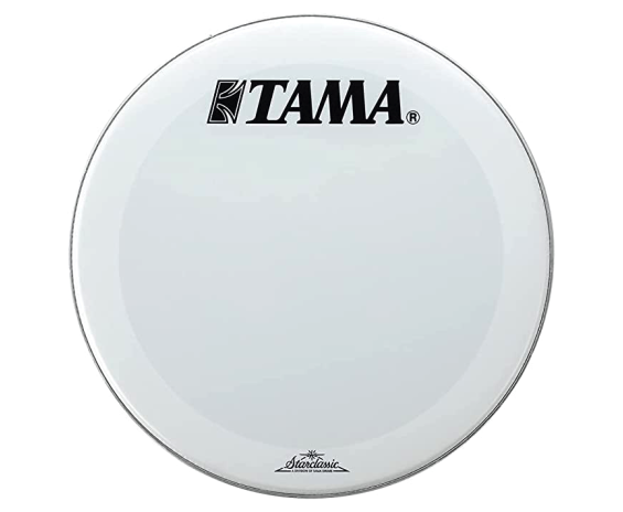Tama SW22BMTT - Smooth White 22” Bass Drumhead w/Black Starclassic Logo