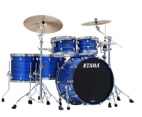 Tama WBS52RZS-LOR - Starclassic Walnut Birch - Lacquer Ocean Blue Ripple