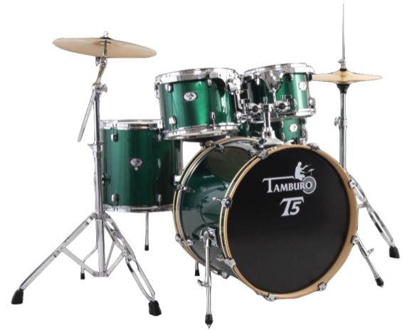 Tamburo T5P20GRSK - T5 Drumset In Green Sparkle