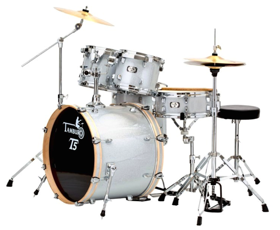 Tamburo T5P20SLSK - T5 Drumset in Silver Sparkle