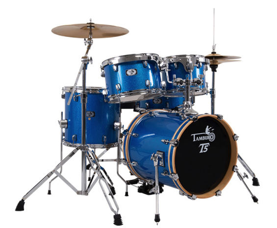 Tamburo T5R22BLSK - T5 Drumset In Blue Sparkle