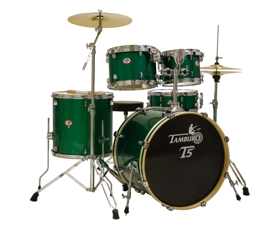 Tamburo T5S18GRSK - T5 Drumset In Green Sparkle