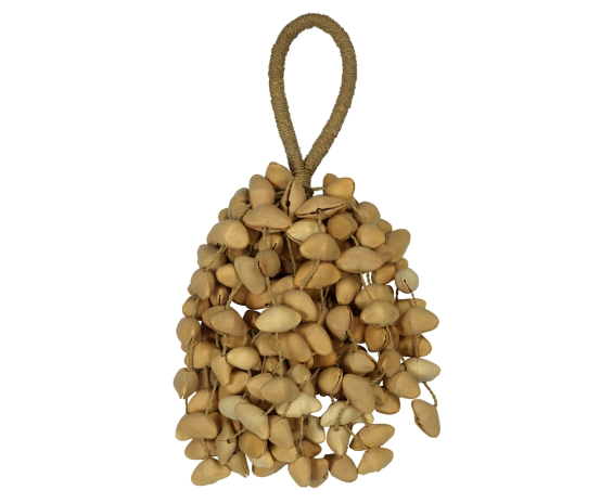Tanga SHAKER-KENARI-L Shaker With Kenari Seed Nutshells