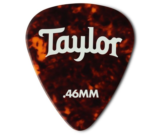 Taylor 351 Celluloid 0.46mm Tortoise Shell - 12 plettri