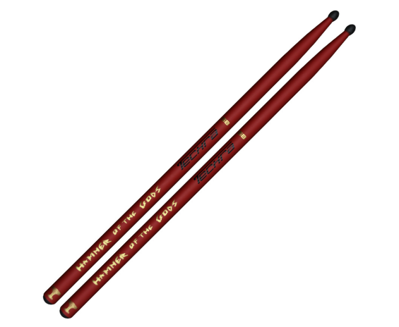 Techra THBASC33 - HAMMER OF THE GODS 5B RED