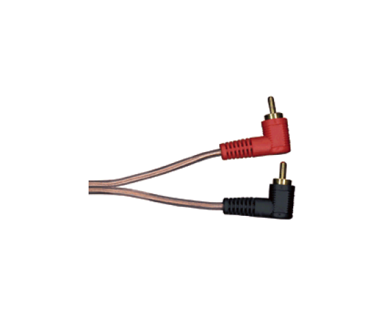 Thender Cable 2 RCA - 2 RCA 90° MT. 1