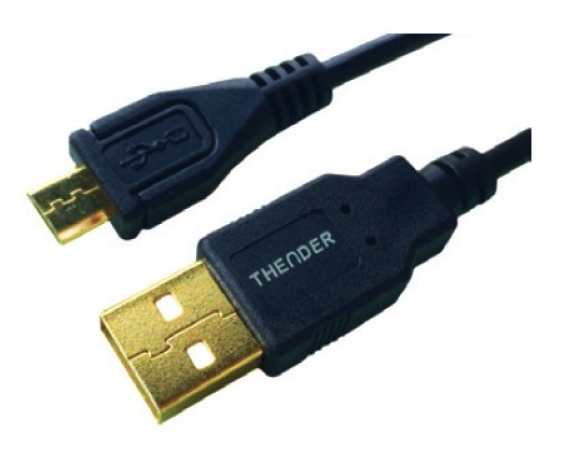 Thender 31-161 USB A - Micro USB B Cable 1,50 Meters