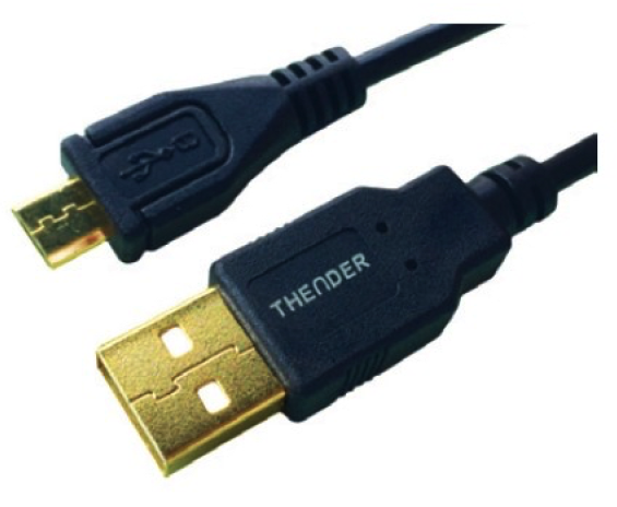 Thender 31-161E Cavo USB 2.0 A Maschio - Micro B Maschio 1,5 Metri