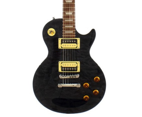 Tokai LP Style Traditional Series See-Through Black