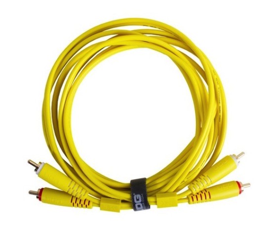 Udg Ultimate Cavo RCA-RCA Dritto Giallo 1,5 Metri - U97001YL