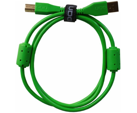 Udg U95001GR Cavo USB 2.0 A-B Verde 1 Metro