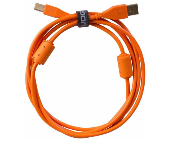 Udg U95001OR USB 2.0 A-B Orange Cable 1 Meter
