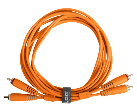 Udg Ultimate Cavo RCA-RCA Dritto Arancio 1,5 Metri - U97001OR