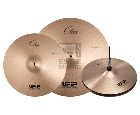 Ufip CS-PACK - Light Class Cymbal Set + Professional Bag