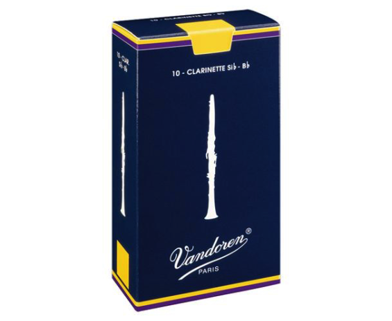 Vandoren Ance Clarinetto Traditional Sib n°2 10-Pack