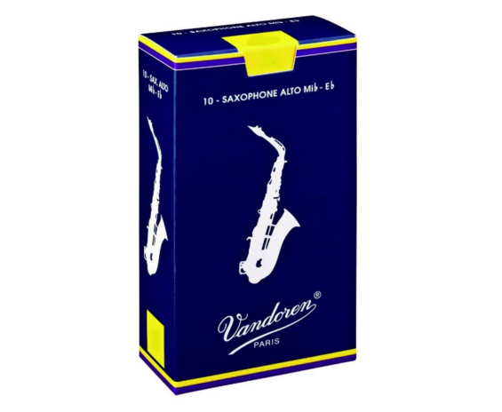 Vandoren Reeds Traditional Sax Alto Mib n° 3 1/2 10-Pack