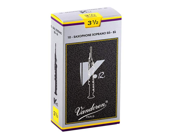 Vandoren SR6035 Ance Sax Soprano Sib V12 n°3.5 Pack 10