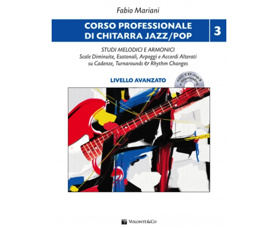 Volonte Corso professionale di chitarra Jazz/Pop vol.3