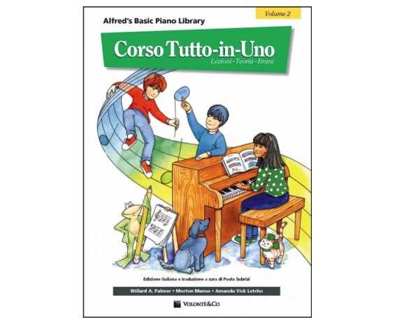 Volonte Corso tutto in uno V.2 Alfred's Basic Piano Library