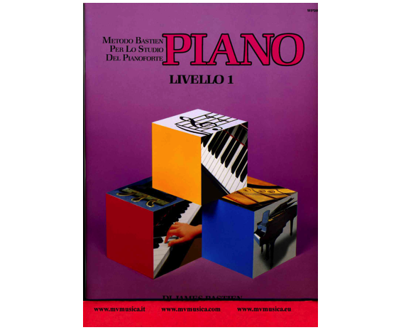 Volonte Metodo Bastien per lo studio del pianoforte livello 1