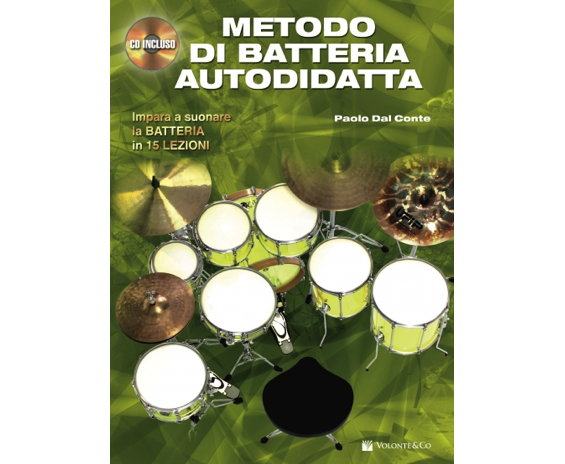 Volonte Metodo Batteria Autodidatta + CD