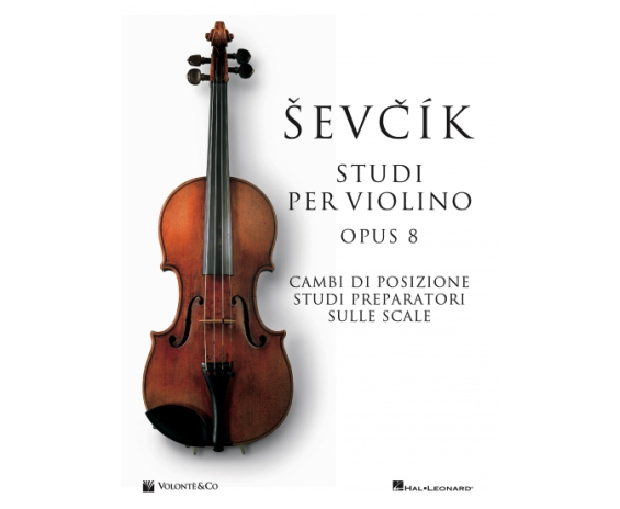 Volonte Sevcik Studi Violino Op.8
