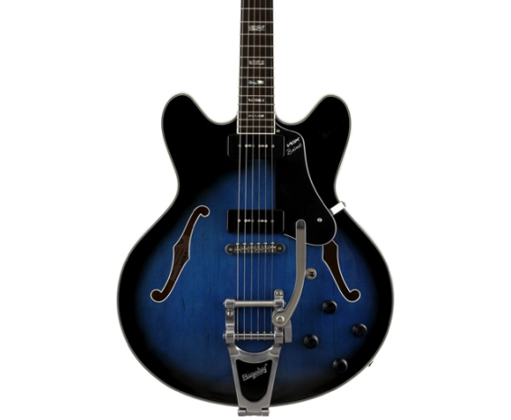 Vox Bobcat V90B Bigsby Sapphire blue