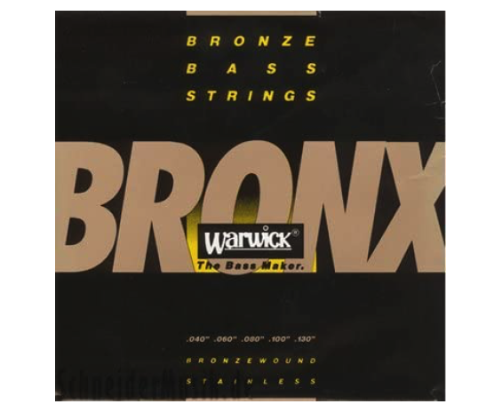 Warwick Bronx Label Bronze Bass Medium Light 040-100