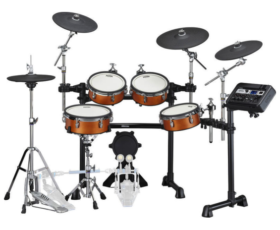 Yamaha DTX8K-X Kit Con Pads In Silicone, Real Wood