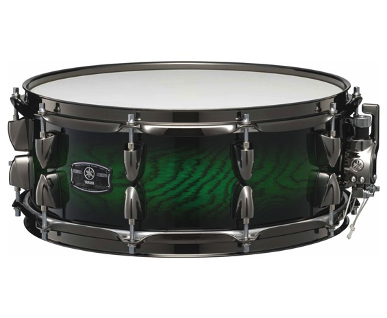 Yamaha LNS1455 EWS - Rullante - Live Custom - Snare Drum - Emerald Shadow Sunburst