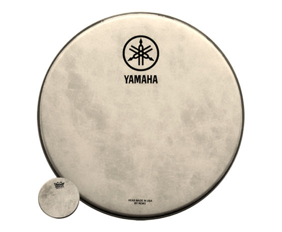 Yamaha N77024055 - 20” Fiberskyn bass drumhead w/NEW Black Logo
