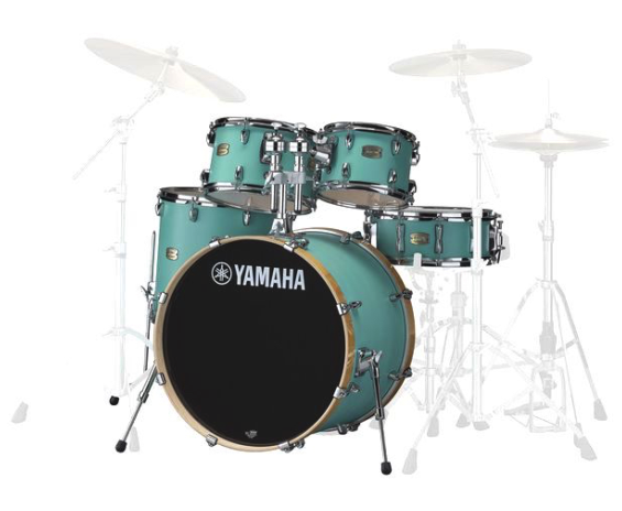 Yamaha SBP0F5MSG - Stage Custom Birch, Matte Surf Green