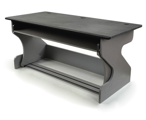 Zaor Miza Z Flex 2 Level Desk - Grey Wengè
