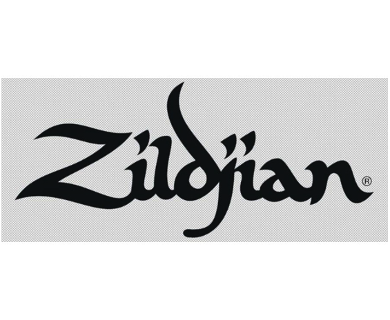 Zildjian Black Zildjian Logo Sticker