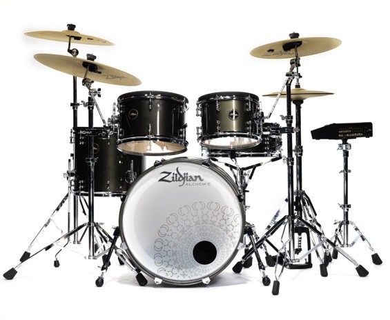 Zildjian Alchem-E Gold Ex kit (Set Esposto)