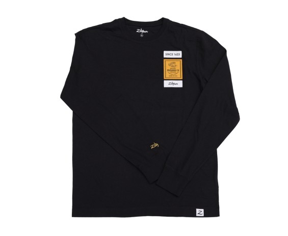 Zildjian Long sleeve Black Tee large