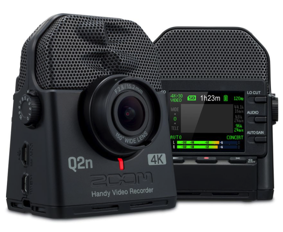 Zoom Q2n-4K + Battery Case